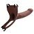 Capa peniana marrom Hollow Strap on17x4cm - Imagem 2