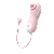 Cápsula língua Mágica Recarregável + Gel Fruit Sex Algodão Doce - Imagem 2
