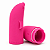 Vibro Golfinho Simples em ABS Aveludado. - Imagem 2
