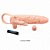 Capa peniana extensora com vibro Brave Man 17x4cm - Imagem 3