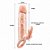 Capa peniana extensora com vibro Brave Man 17x4cm - Imagem 4