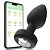 Plug anal Diamond recarregável e controle por app - Imagem 1
