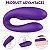 Vibrador de Casal Viviana recarregável - Imagem 4