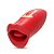 Vibrador de Pulsação Formato de Boca Abre e Fecha Recarregável - Imagem 1
