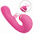 Vibrador de Ponto G e Clitóris com Pulsação Tapping Rosa Recarregável - Imagem 1