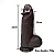 Pênis Premium Dupla Camada Ventosa Aquecimento e controle 22x15cm - Lançamento - Imagem 3