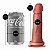 Dildo com Ventosa Marrom 16x4cm - Imagem 3