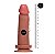 Dildo com Ventosa Marrom 14,5x4cm - Imagem 3