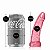 Dildo Tortinho Translúcido em Gel Rosa 13,5x3cm - Imagem 3