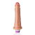 Dildo Beje com Vibro 18,5x4,5cm - Imagem 3