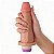 Dildo Beje com Vibro 16x4cm - Imagem 1