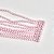 Corrente de Bolinhas de metal com fecho canoa na cor Rosa Bebê para Encadernação - Pacote com 10 unidades de 10cm cada. - Imagem 3