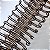 Wire-O 1 1/8" Bronze para Encadernação 2x1 A4 até 250 folhas - Imagem 3