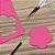 Folha de EVA 1,5mm - Pink - 40cm x 48cm com 5 folhas - BRW - Imagem 2