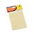 Bloco Smart Notes (Post-It) 38mm x 51mm- Amarelo Pastel - Imagem 1