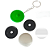 Button Chaveiro com 2 Faces Azul 25mm - Cardenas - 25un - Imagem 2