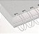 Wire-O 3/4" Branco para Encadernação 2x1 A4 até 140 folhas - Imagem 1