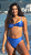 Calcinha Hot Pant Atlantic Azul - Imagem 1