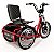 TRICICLO ELETRICO FOX DUOS (800w 48v) - Imagem 1