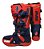 BOTA MOTOCROSS IMS FACTORY VERMELHO AZUL TAM 12 (43/44) - Imagem 3