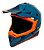 CAPACETE MOTOCROS TRILHA ASW CORE LEGACY AZUL LARANJA TAM 58 - Imagem 1