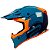 CAPACETE MOTOCROS TRILHA ASW CORE LEGACY AZUL LARANJA TAM 58 - Imagem 5