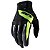 LUVA MOTOCROSS 100% CELIUM AMARELO FLUOR PRETO TAM GG 2021 - Imagem 1