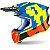 CAPACETE AIROH TWIST 2.0 FRAME AZUL AMARELO MATT TAM 58 - Imagem 3