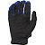 LUVA FLY MOTOCROSS TRILHA ENDURO F16 2022 AZUL PRETO TAM GGG - Imagem 2