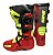 BOTA IMS FACTORY VERMELHO AMARELO NEON TAM 10 ( 41 / 42 ) - Imagem 2