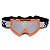 OCULOS MOTOCROSS  MATTOS RACING COMBAT ESPELHADO LARANJA - Imagem 1