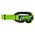 OCULOS MOTOCROSS LEATT VELOCITY 4.5 VERDE FLUO AZUL - Imagem 2