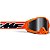 OCULOS MOTOCROSS FMF POWERBOMB ROCKET LARANJA ESPELHADO - Imagem 1