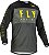 CAMISA MOTOCROSS FLY F16 2022 CINZA AMARELO FLUOR M - Imagem 1