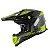 CAPACETE TRILHA MATTOS RACING ATOMIC AMARELO CINZA TAM 58 - Imagem 1