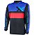 CAMISA MOTOCROSS MATTOS RACING ASSIMILATE AZUL VERMELHO M - Imagem 1