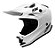 CAPACETE MOTOCROSS TRILHA ASW FUSION BRIGADE BRANCO PRETO 54 - Imagem 1