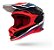 CAPACETE MOTOCROSS ASW FUSION BLAST VERMELHO PRETO AZUL 60 - Imagem 2