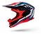 CAPACETE MOTOCROSS ASW FUSION BLAST VERMELHO PRETO AZUL 62 - Imagem 1