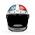 CAPACETE BELL BULLITT BARRACUDA BRANCO VERMELHO AZUL 58 - Imagem 4