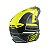 CAPACETE MOTOCROSS ASW CORE TORN AMARELO PRETO BRANCO 62 - Imagem 3