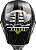 Capacete Motocross Enduro Trilha Fly Kinetic K120 Preto / Branco 58 - Imagem 3