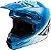 Capacete Motocross Enduro Trilha Fly Kinetic K120 Azul / Branco 58 - Imagem 1