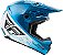 Capacete Motocross Enduro Trilha Fly Kinetic K120 Azul / Branco 58 - Imagem 2