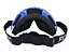 OCULOS MOTOCROSS TRILHA MATTOS RACING COMBAT ESPELHADO AZUL - Imagem 4