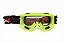 OCULOS MOTOCROSS TRILHA MATTOS RACING MX CRISTAL VERDE - Imagem 1