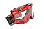 OCULOS MOTOCROSS TRILHA MATTOS RACING MX CRISTAL VERMELHO - Imagem 1