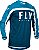 CAMISA MOTOCROSS ENDURO TRILHA  FLY F16 2020 AZUL GG - Imagem 1