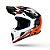 CAPACETE MOTOCROSS TRILHA ASW CORE RUSH LARANJA TAMANHO 58 - Imagem 1