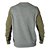 MOLETOM BLUSA DE FRIO FOX CINZA VERDE HARKEN CREW TAMANHO G - Imagem 2